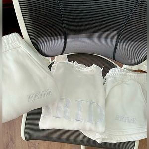 Six Stories Sweat Suit Bridal Bundle XS